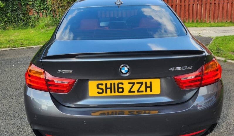 
								BMW 420d M Sport X drive full									